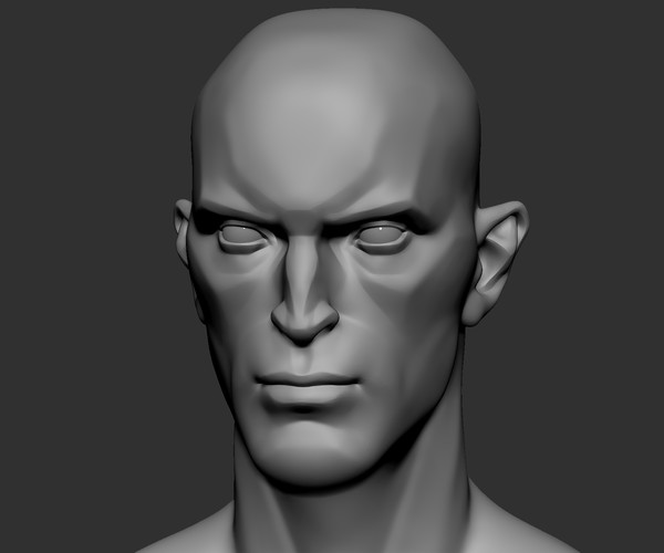 ArtStation - stylized Male head Basemesh2 | Resources