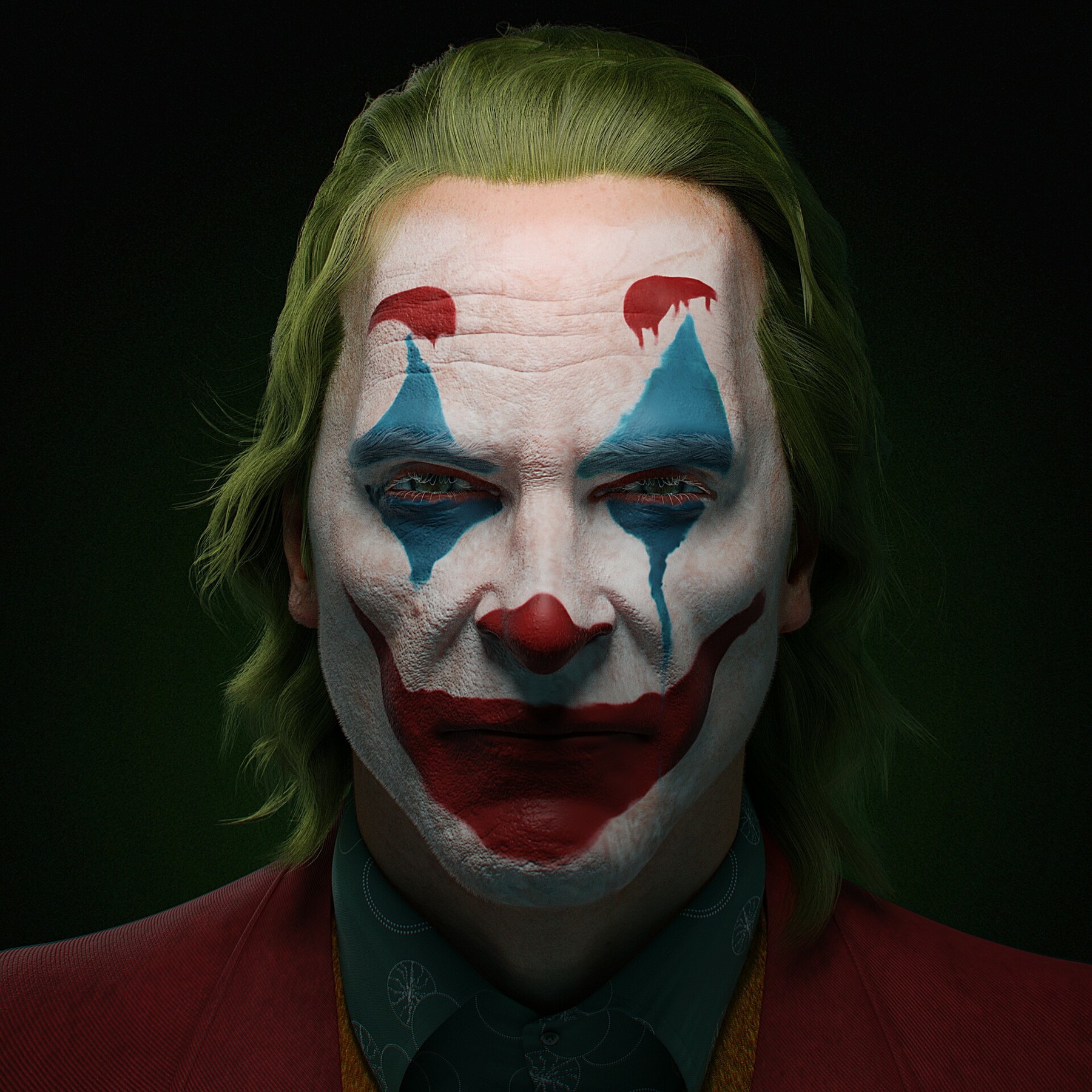 ArtStation - Joker - joaquin phoenix 3D Model | Resources