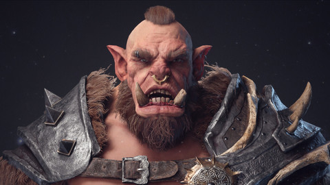 Zbrush highpoly orc