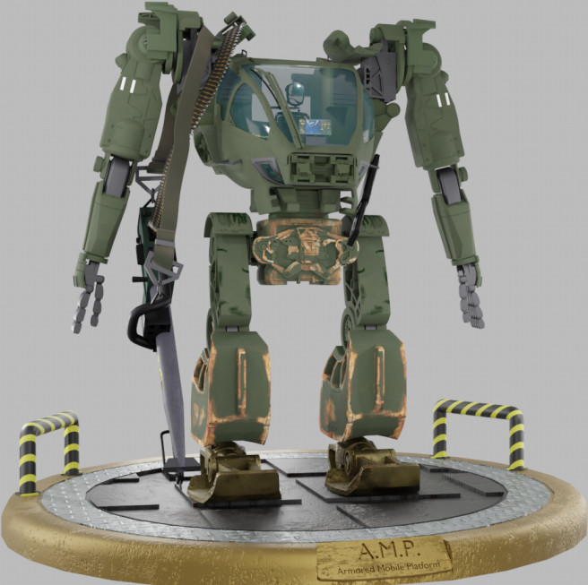 avatar amp suit figure