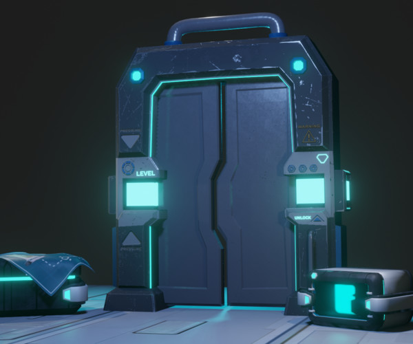 ArtStation - Stylized Sci-Fi Mini Pack - LowPoly | Resources