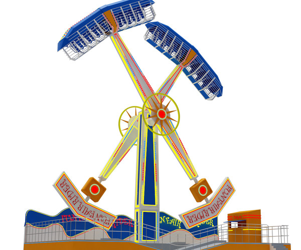 ArtStation - Amusement Park Equipment 3D model | Resources
