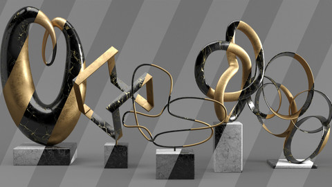 5 Abstract Sculptures