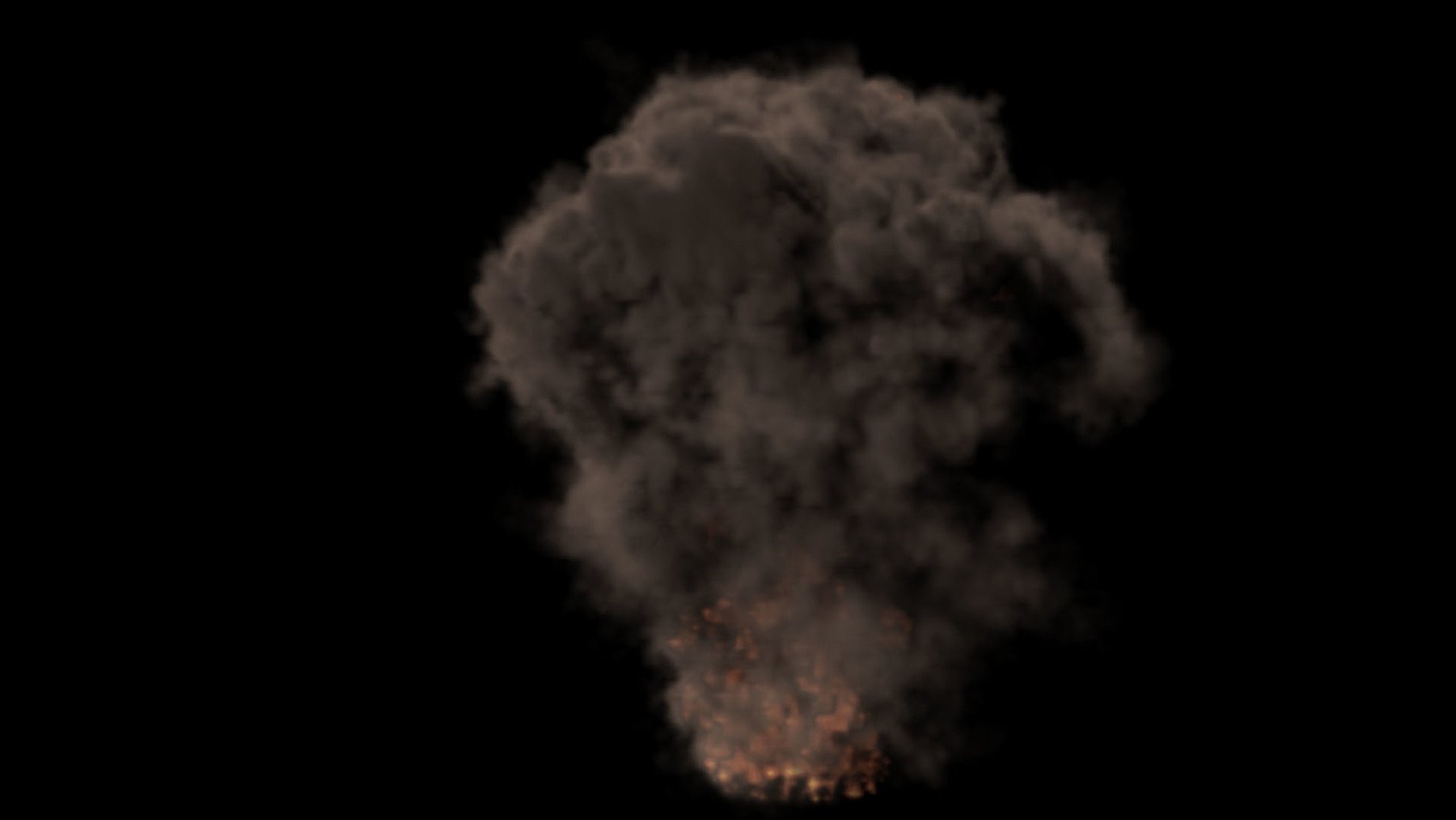 Artstation Maya Fluid Smoke Explosion Test In 16 Game Assets