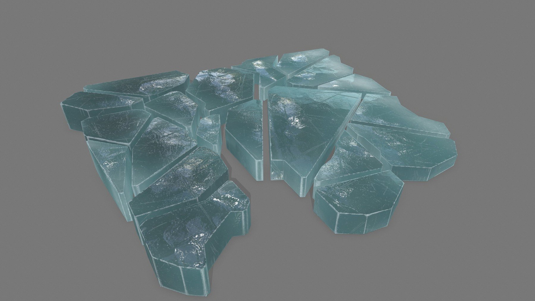 ArtStation - ice set | Game Assets