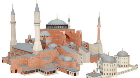 Hagia Sophia 3D model
