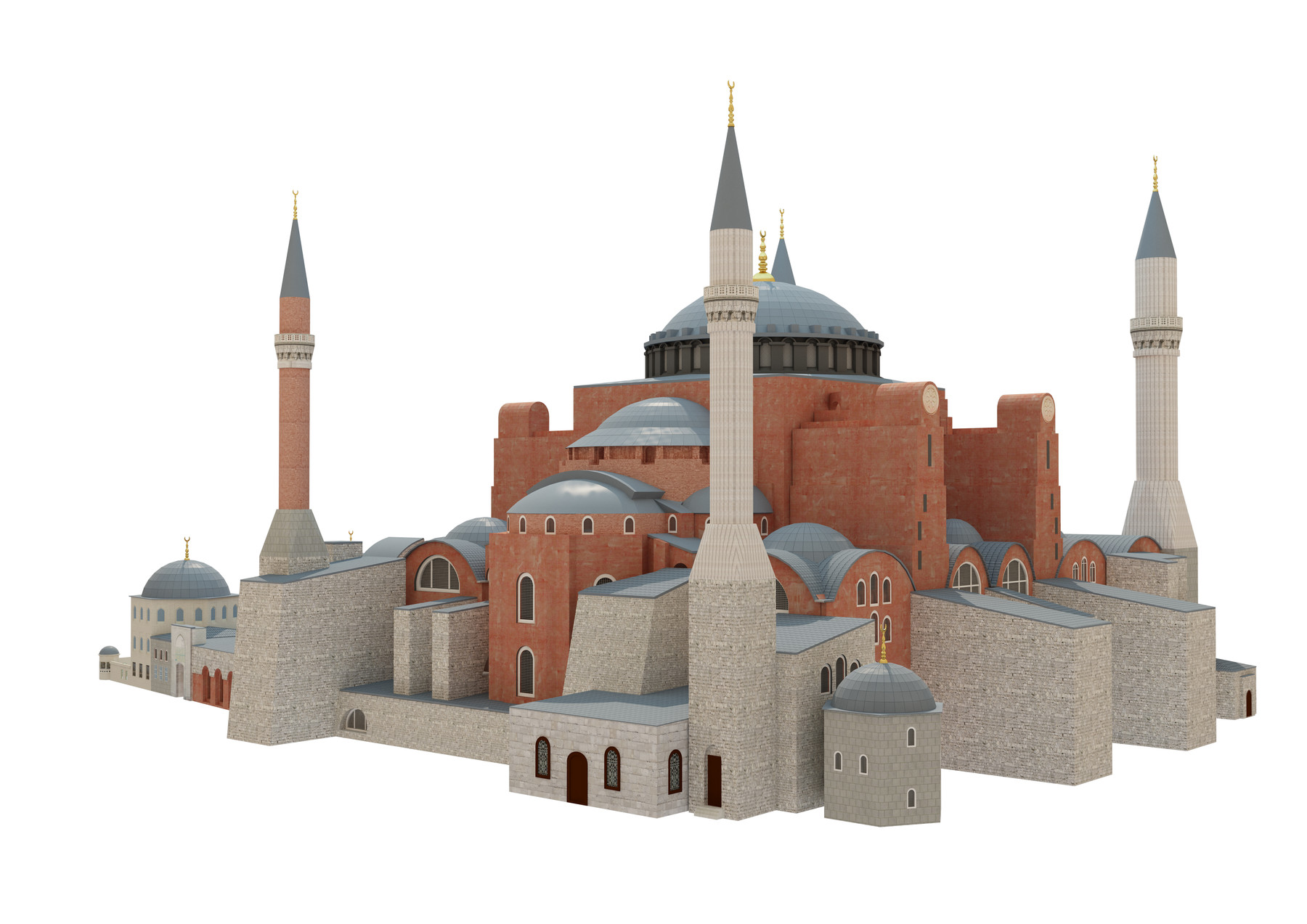 ArtStation - Hagia Sophia 3D model | Resources