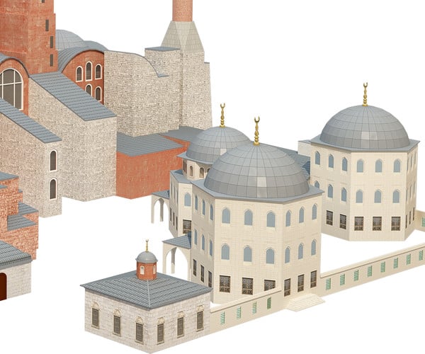 ArtStation - Hagia Sophia 3D Model | Resources