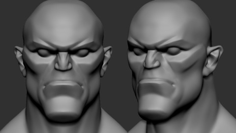 Stylized enemy basemesh1
