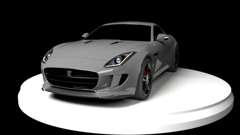Jaguar F-Type High-poly