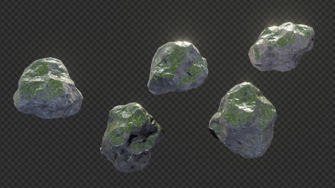 Photorealistic Rock Pack - 1