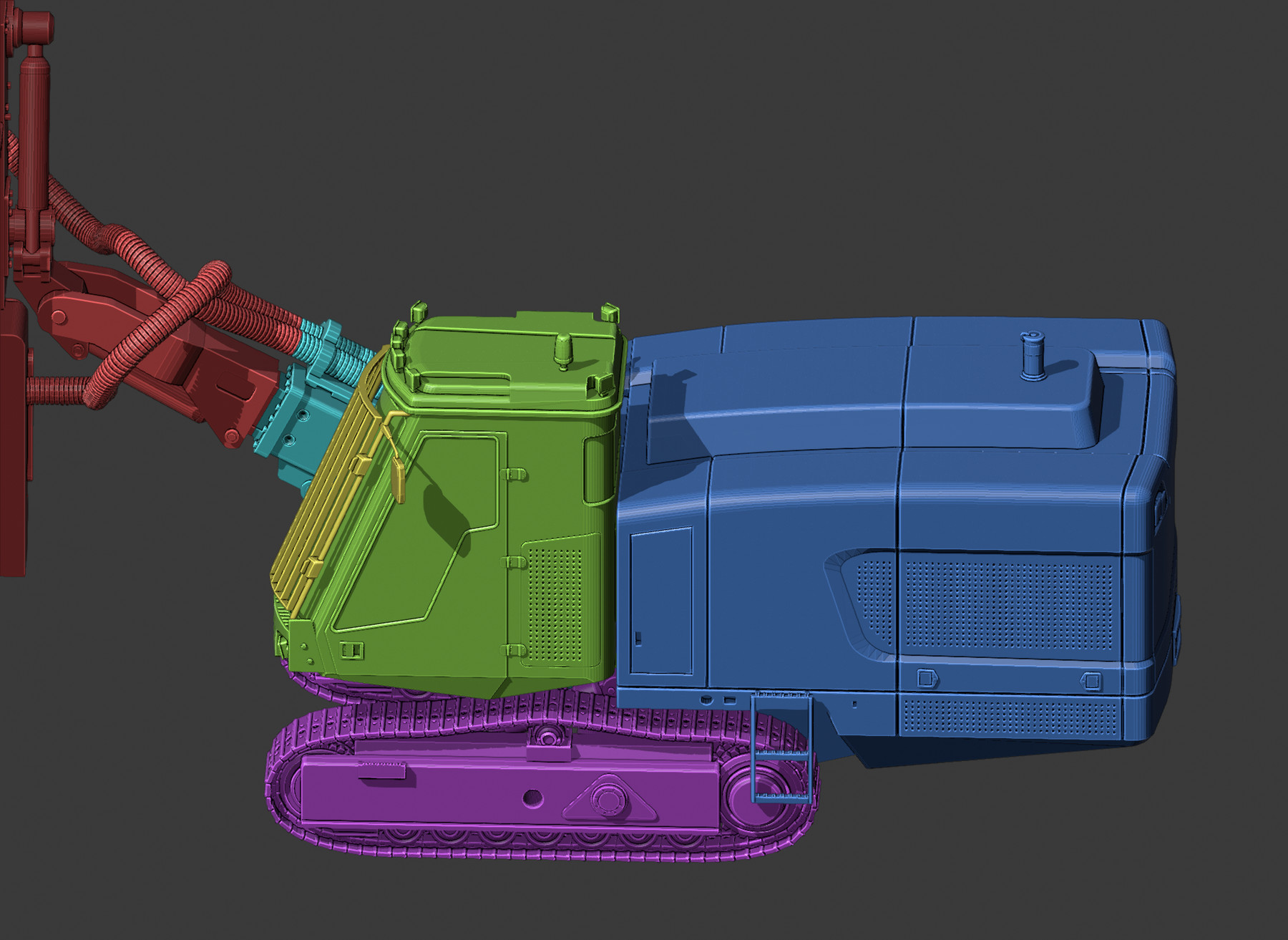 ArtStation Sandvik DP1500i 3D Print Ready Toy (includes CGI version