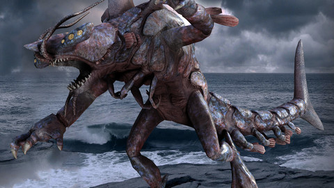 Shark Lobster Monster