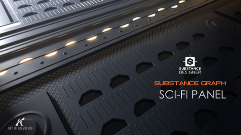 Substance Graph | Sci-fi Panel