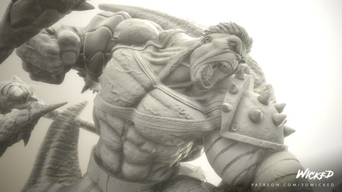 Hulk Gladiator - 3D Printing ready