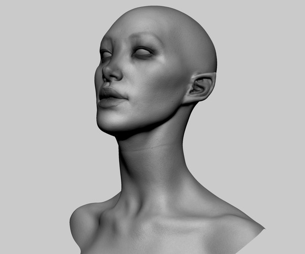 ArtStation - Female Head 05 | Resources