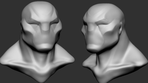 stylized  head Basemesh