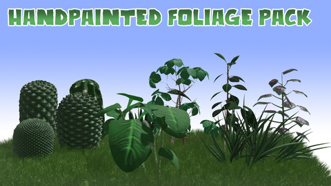 Handpainted Foliage Pack