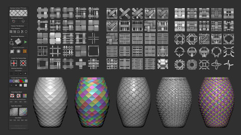 Bamboo Surface TTH tools plugin for Zbrush