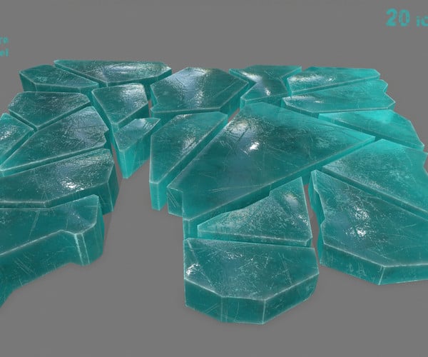 ArtStation - ice set | Game Assets