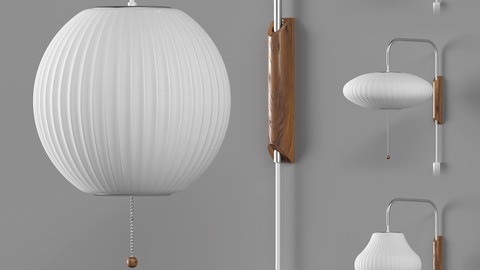 Nelson Bubble Wall Sconce Cabled Collection