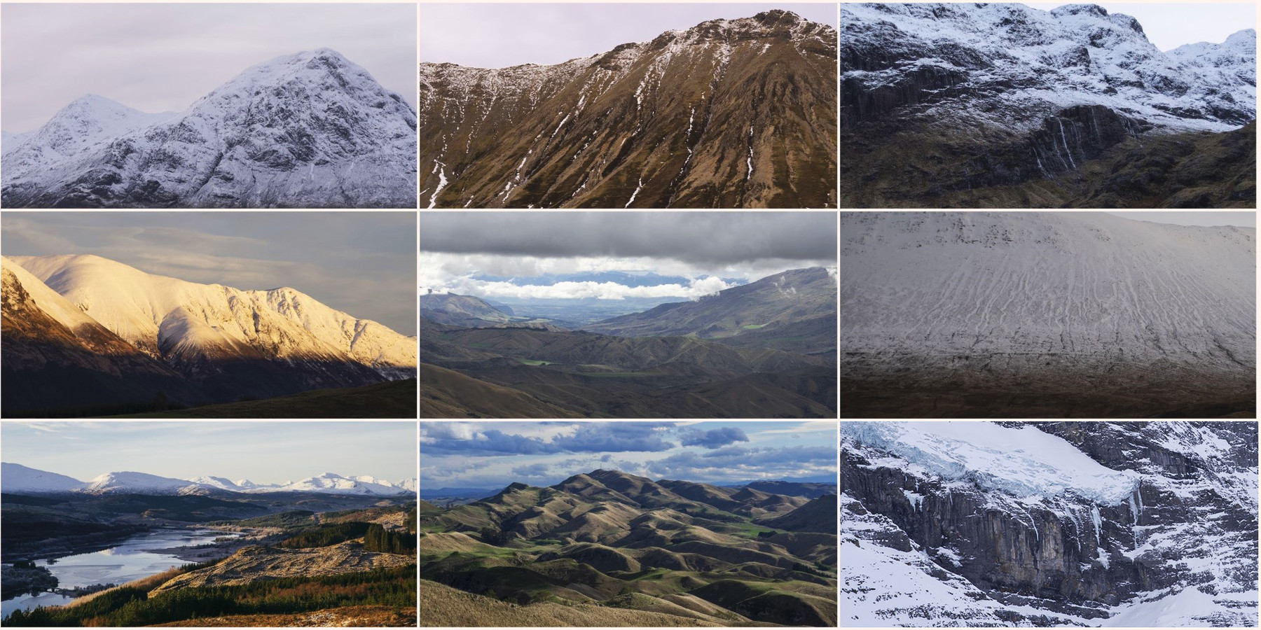 ArtStation MOUNTAINS Photo Reference Pack Resources