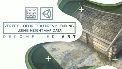 Decompiled Art - Unity Height Vertex Colors textures blending shader