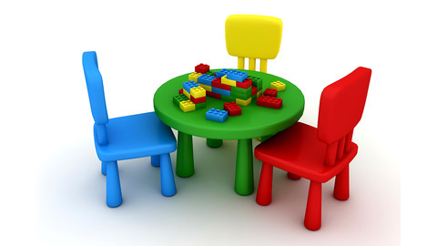 Kindergarten Table Chair