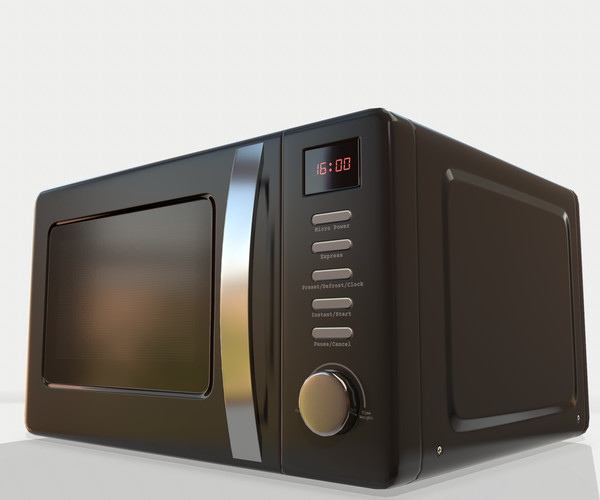 ArtStation Microwave Oven Game Assets