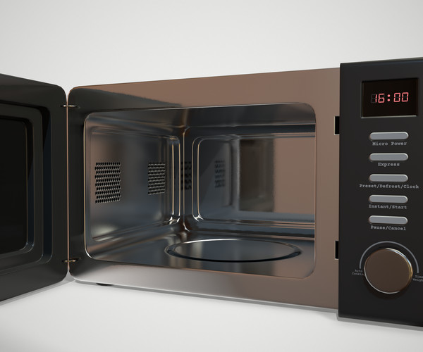 ArtStation Microwave Oven Game Assets