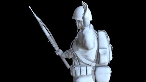 US Soldier WW2 printable