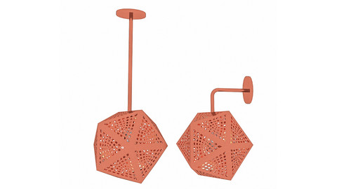 Bronze Loft Lamp Set