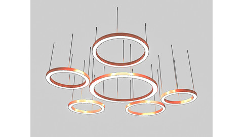 3D Circle Lamp Set