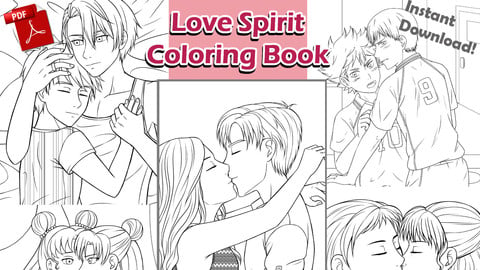 Love Spirit (Coloring Book)