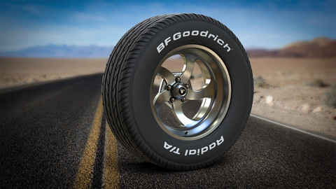 BFGoodrich Tire and Rim