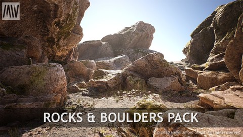 UE4 - ROCKS & BOULDERS PACK