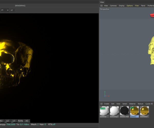 ArtStation - C4D Skull Rig | Resources