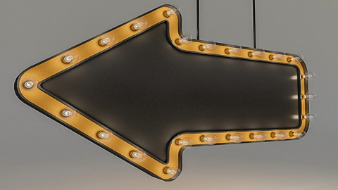 Light Bulb Loft Signage