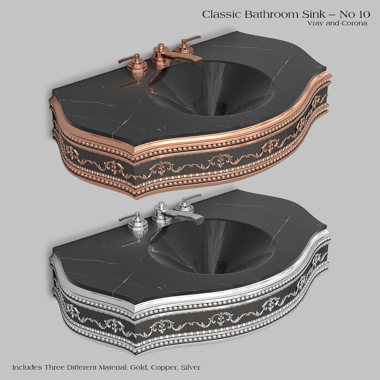 ArtStation - Classic Wash Basin _ No 10 | Resources