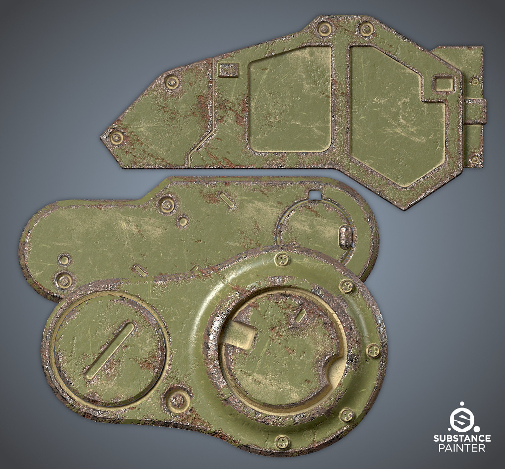 ArtStation TANK ARMOR WW2 STYLE [smart material] Resources