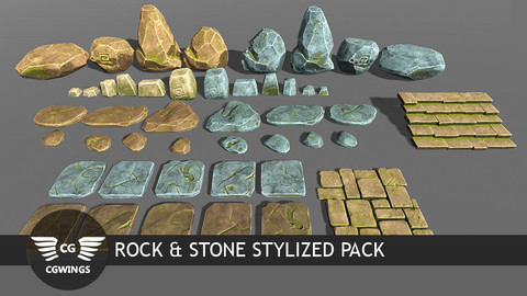 Stylized Rock and Stone Pack