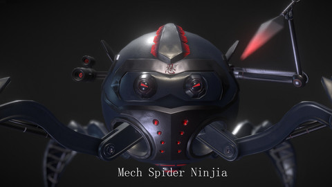 Mech-Spider-ninjia