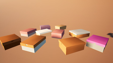Boxes (with standard dimensions)