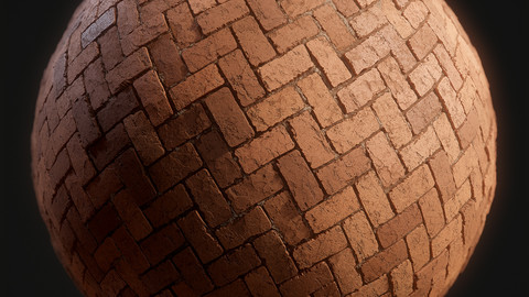 Brick Wall Herringbone Substance