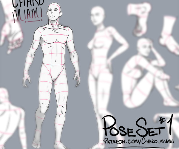 Poses Reference #25 (female) | Patreon
