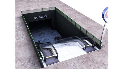 Subway Entrance