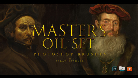 Master's Oil Photoshop Brushes