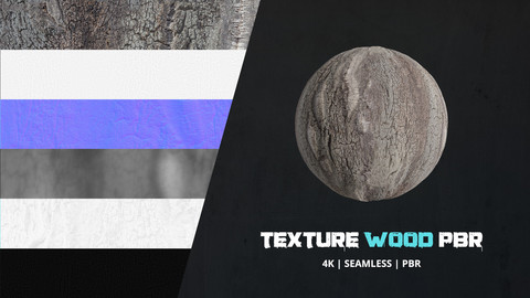 Texture Bark 4k PBR - 16bit - 03