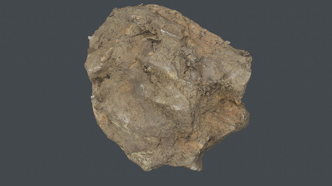 Photoscan_Stone_0018_only HighPoly Mesh(16K Textures)