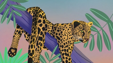 Leopard Digital Illustration